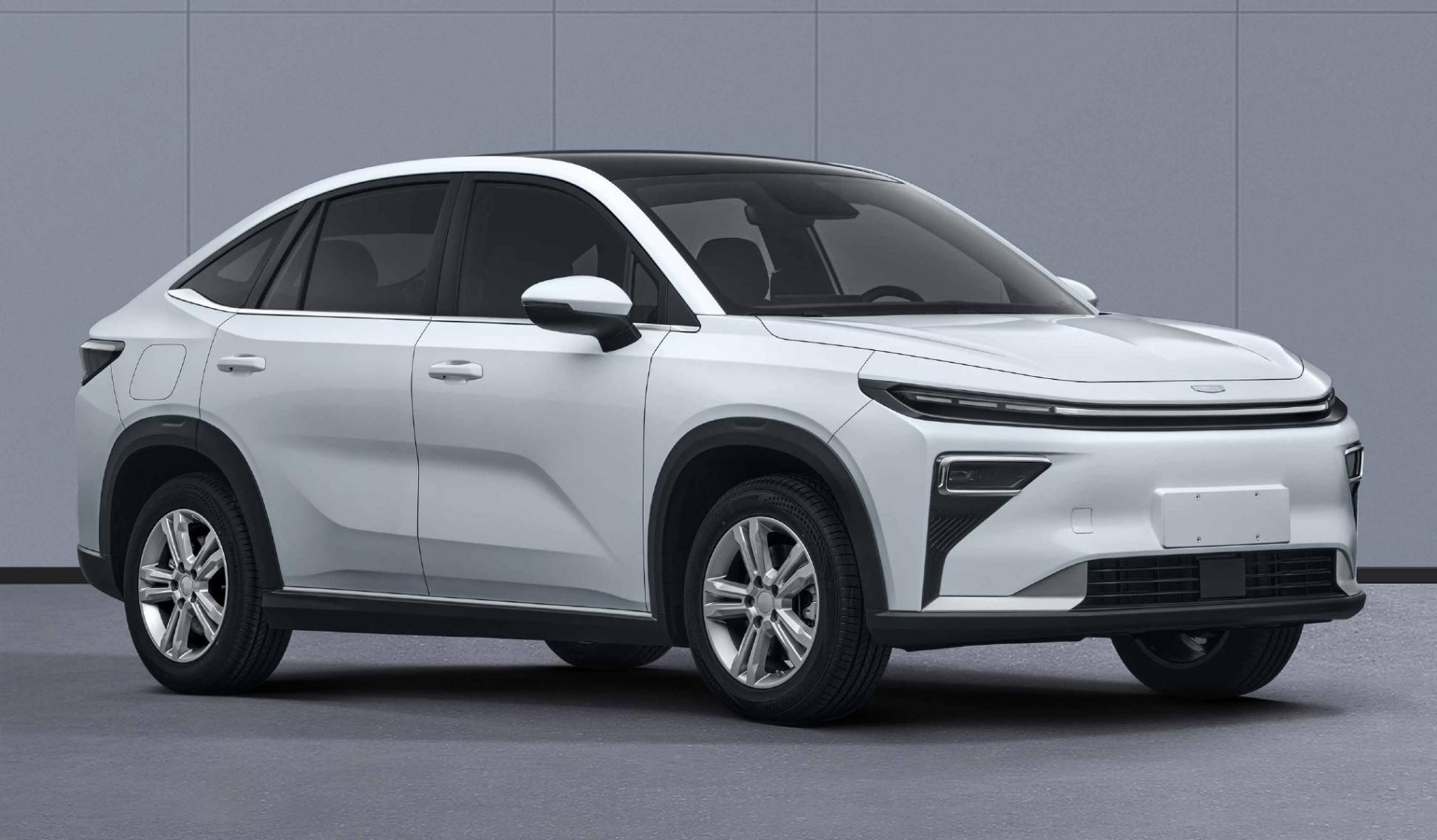 吉利豪越 R7 完成工信部申报:采用轿跑 SUV 设计、插混动力