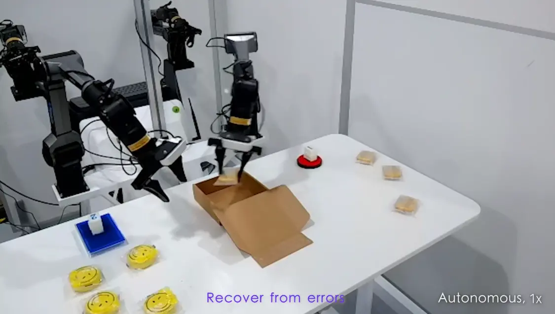 智元机器人推首个机器人世界模型开源平台 已可完成倒茶、擦桌子等任务